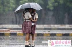 梦见雨中