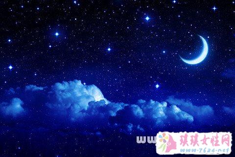 梦见日月星